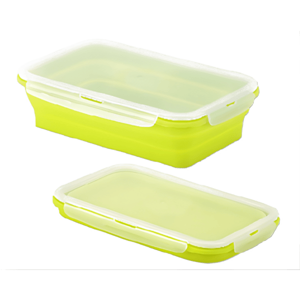 Collapsible Silicone Lunch Box – Out Box