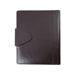 יומן יוקרתי A5 עם כריכת עור דמוי PU פתיחה בעברית וסגירה מגנטית - מבית גבעוני