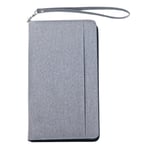 Elegant Document Bag with Portable Battery Connection - Ocean