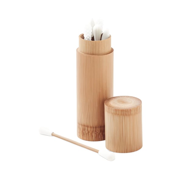 Eco-Friendly Reusable Silicone Bamboo Ear Swabs