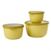 Set of 3 Lime Storage Boxes - Efficient Storage Solution
