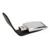 Portable Flash Drive Metal and Faux Leather in Various Capacities