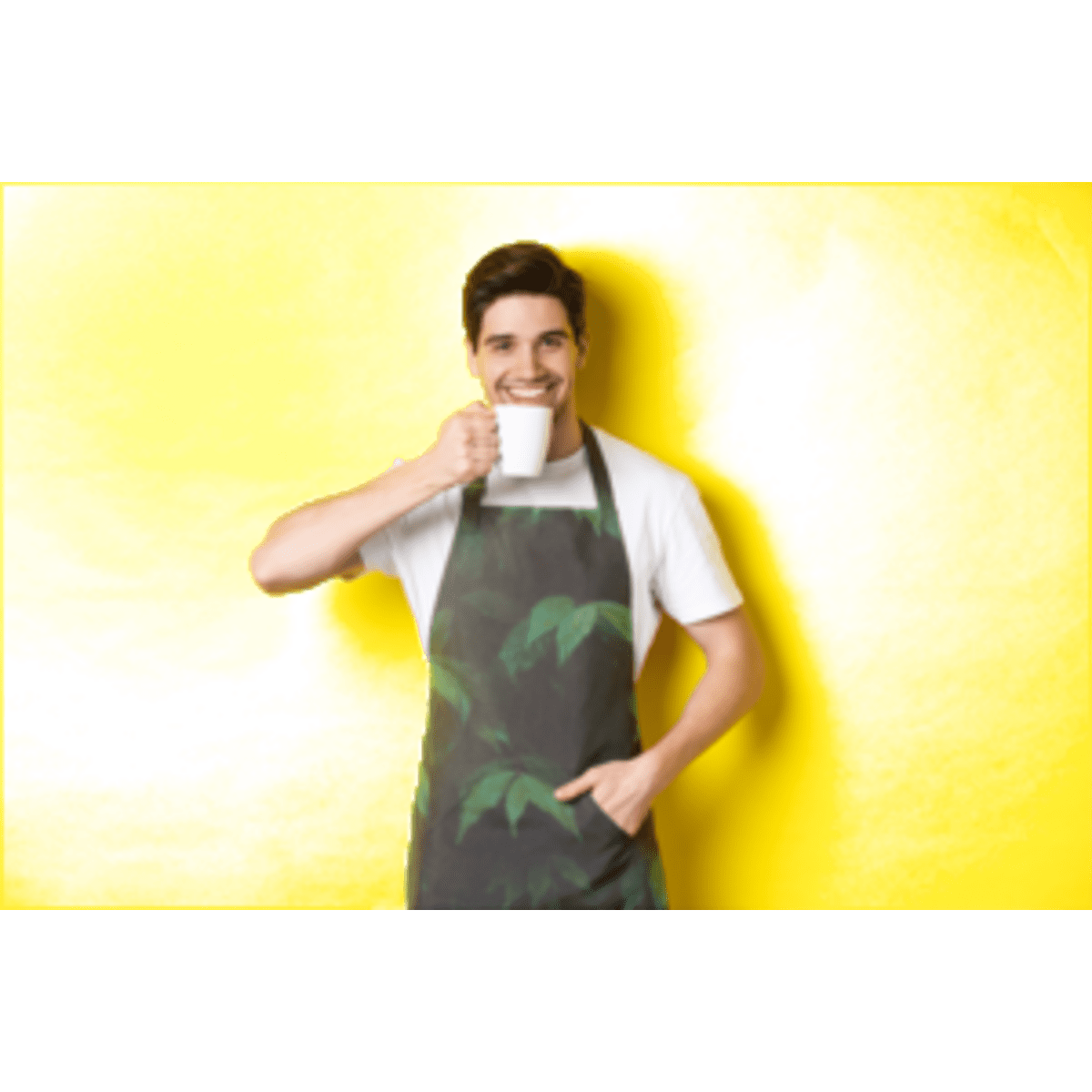 סינר שלם בהדפסת ALL OVER מבד איכותי
