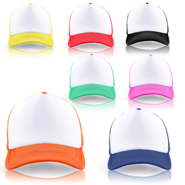 "Rapper" 5-Panel Mesh Cap in Various Colors