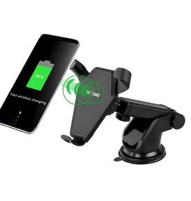 מעמד רכב עם מטען אלחוטי מעוצב להפליא