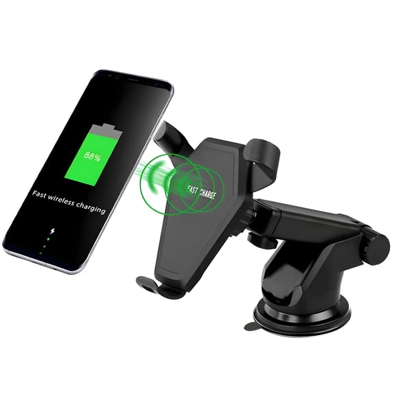 Stylish Car Mount with Wireless Charger