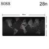 World Map Mouse Pad - Perfect for Your Desk