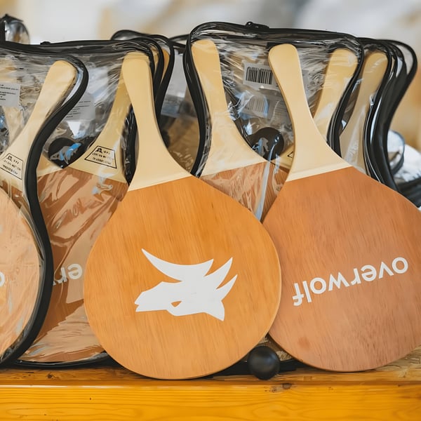 Branded Paddle Ball Set