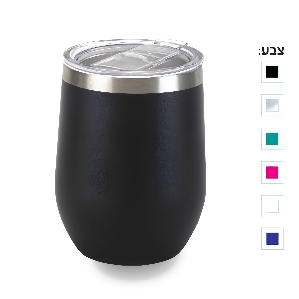 כוס שתייה תרמית מנירוסטה - פלקון