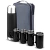 Thermos Set 1 Liter with 4 Cups in Cordura Bag
