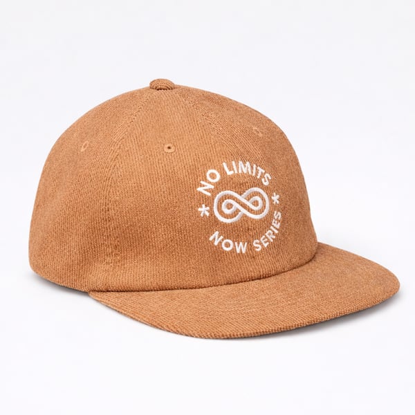 Corduroy flat cap