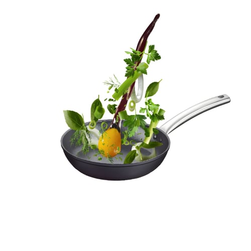 מחבת אינדוקציה מחומר אלומיניום יצוק מסדרת PLATINUM