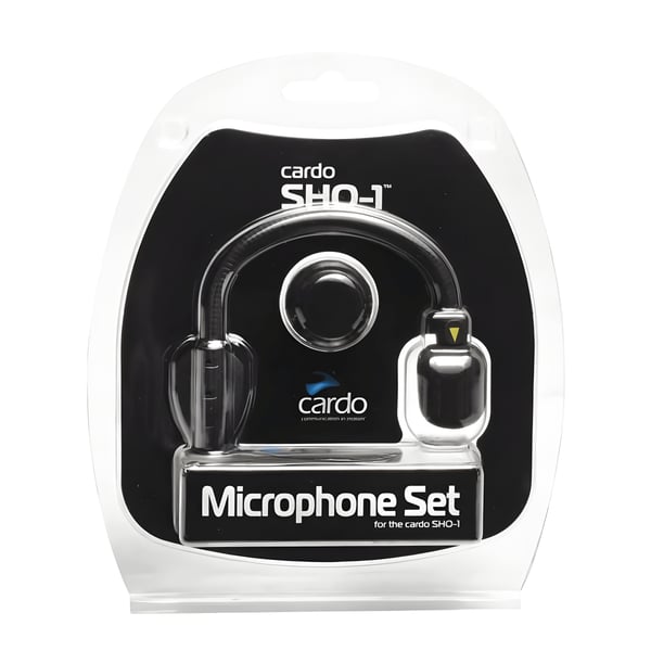 High-Quality Microphone Set for SHO-1 & PACKTALK by CARDO