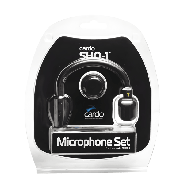 High-Quality Microphone Set for SHO-1 & PACKTALK by CARDO