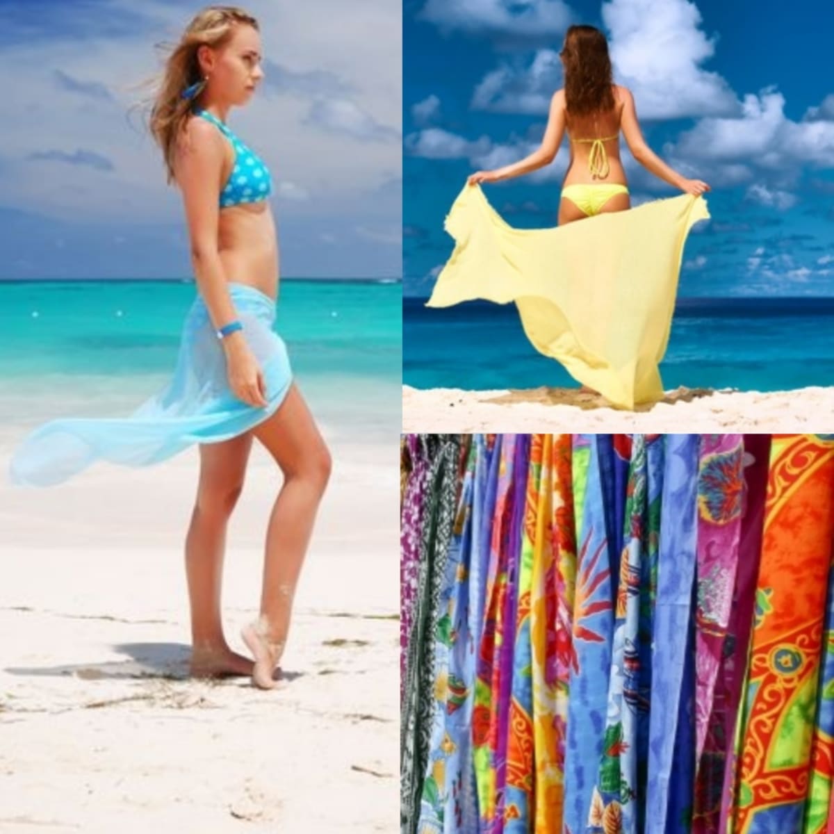 סרונג עם הדפסה מותאמת אישית - פתרון אופנתי לחוף הים