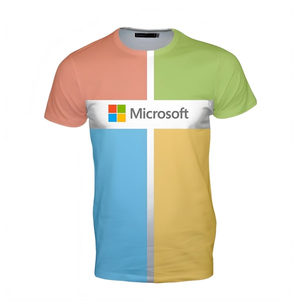 Short Sleeve Nano Fabric Shirt with Full Color Print