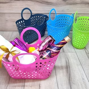 סל שוק פלסטיק עמיד לארגון ואריזה