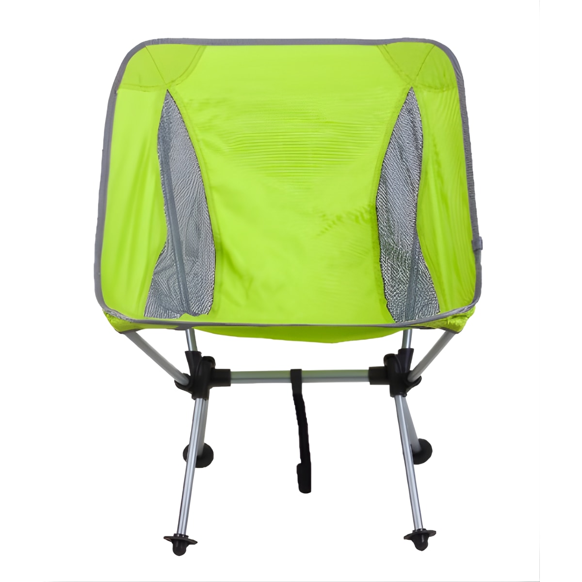 כיסא קפיצי נייד בצבע ירוק לימון