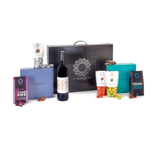 Premium Gift Set with Cabernet Sauvignon Wine and Exquisite Chocolates