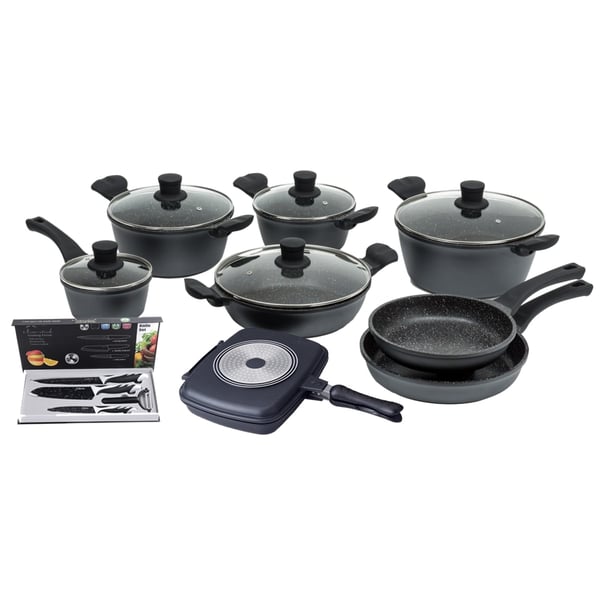 סט כלי בישול וסכינים פרימיום - מתנה פרקטית ומרשימה