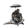 Couple Under Umbrella Statue