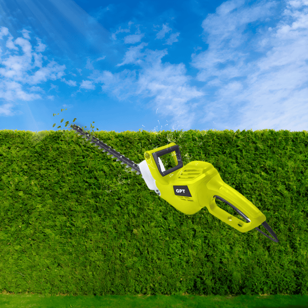 גוזם גדר חשמלי 500W מבית GPT - עיצוב ארגונומי וביצועים גבוהים