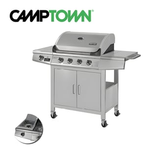 גריל גז 4 מבערים טקסס צ'ף קמפטאון