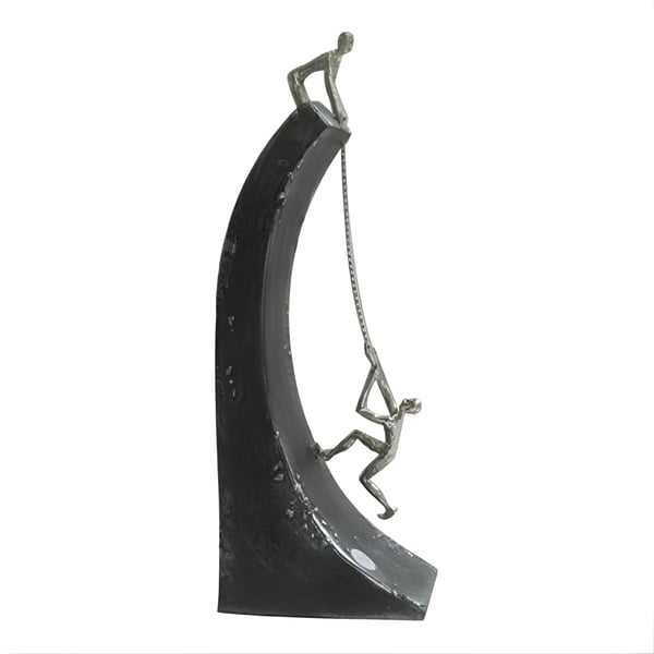 Miniature Climbing Man Sculpture