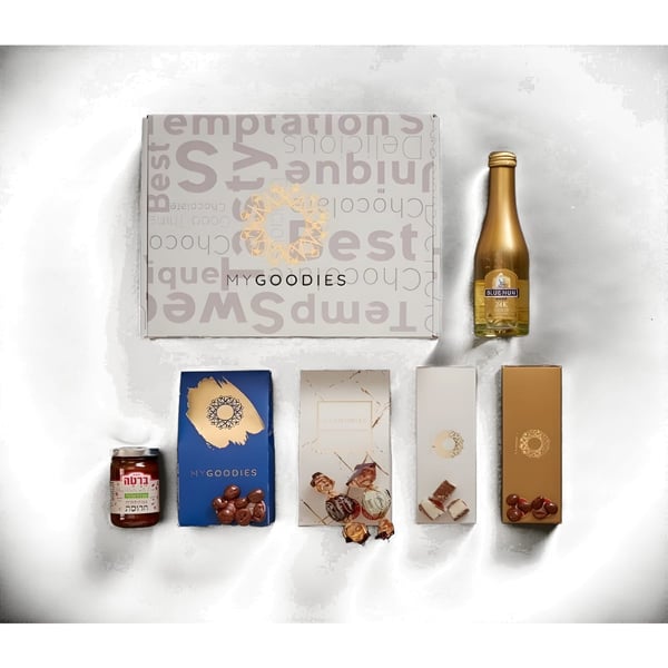 Luxury Noga White Set - Exclusive Wine & Chocolates