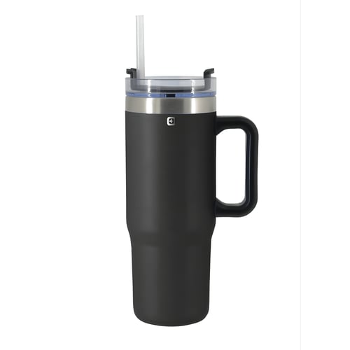 כוס תרמוס SWISS SPACE 1200 מ״ל עם קש לשמירה על חום וקור