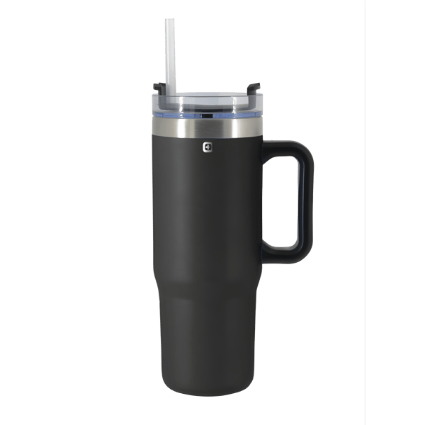 SWISS SPACE 1200ml Thermos Cup with Straw for Hot/Cold Retention