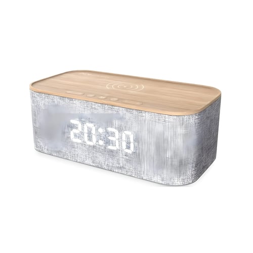 מערכת סטריאו חכמה עם טעינה אלחוטית ובלוטוס