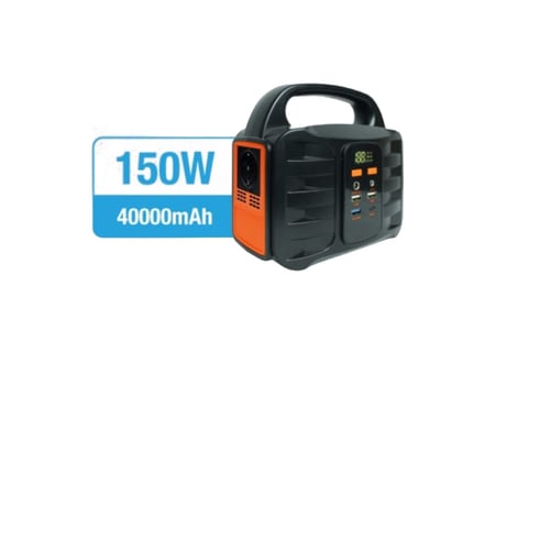 תחנת כוח ניידת 148Wh עם שקע חשמל מהיר