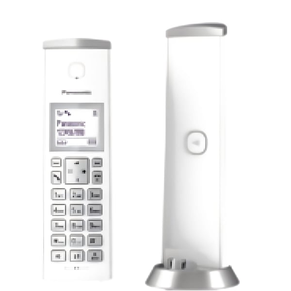 טלפון אלחוטי יוקרתי של PANASONIC בעיצוב ארגונומי
