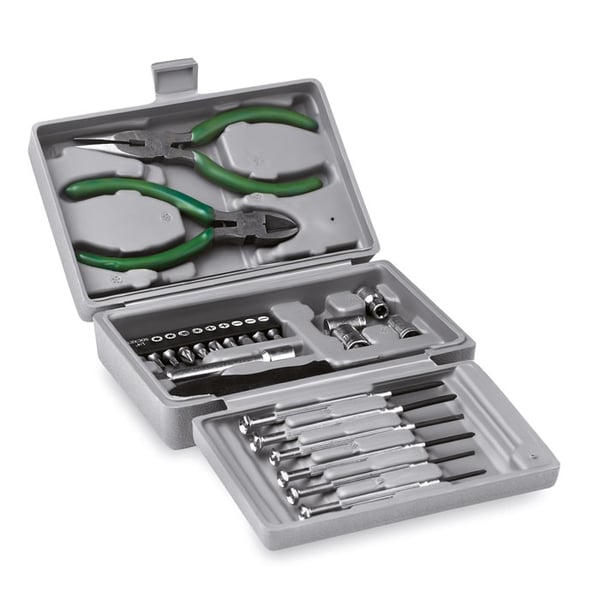 25-Piece Foldable Tool Set