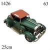 Green Retro Classic Model Car Size 25X11X10.7 cm