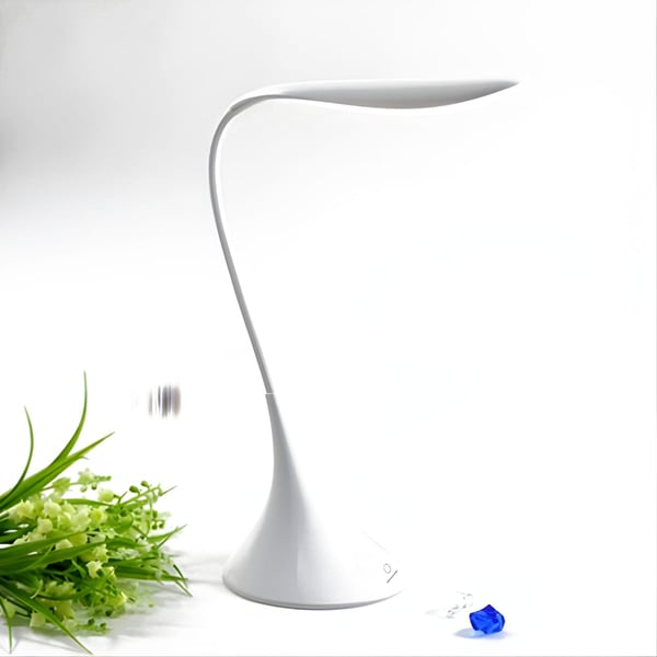 מנורת שולחן ברבור מעוצבת עם תאורת LED