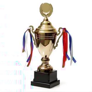 גביע ספורט מוזהב וגדול להישגים ולהוקרה