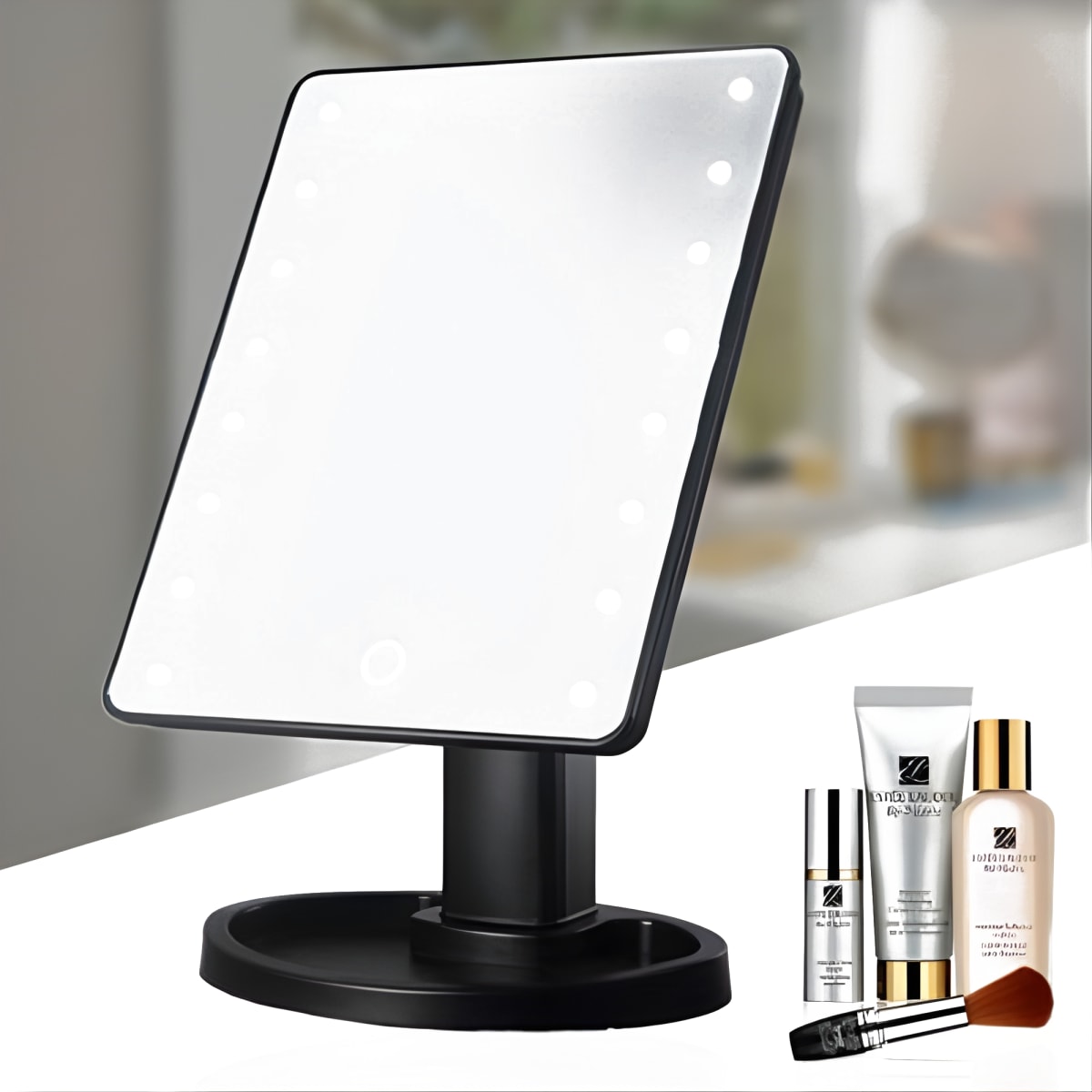 מראת איפור לד שולחנית איכותית