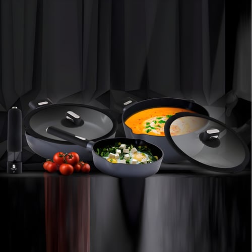 NAAMAN 6-Piece Designer Cookware Set