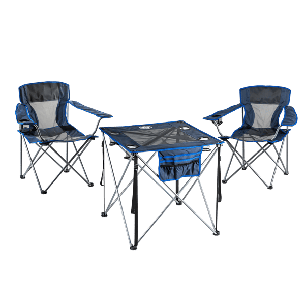 סט קמפינג מושלם: 2 כיסאות ושולחן מבית Go Nature