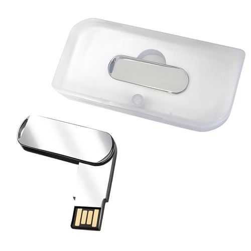 כונן פלאש USB מבריק 32GB אמדאו - מתכת