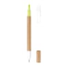 Eco-Friendly Recycled Dual Ball Pen & Highlighter