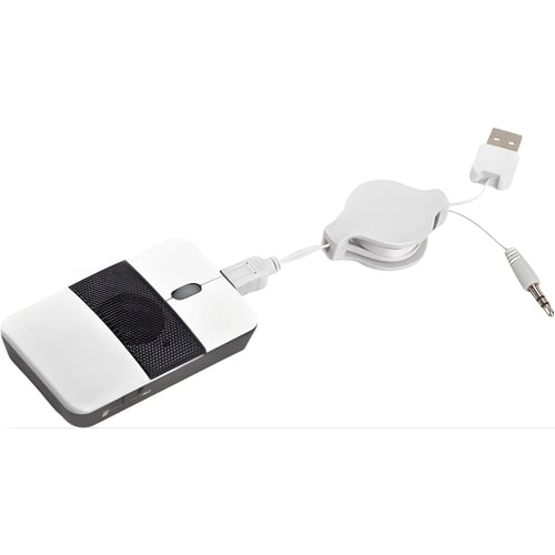 עכבר אופטי עם רמקול איכותי - ברוקייד