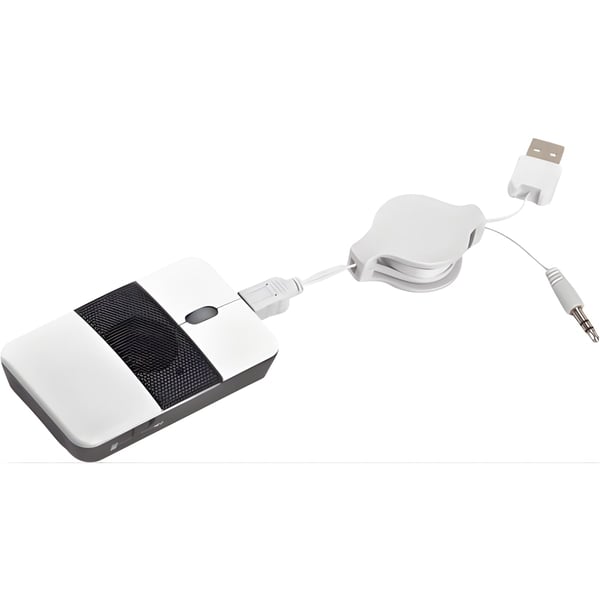 Optical Mouse with High-Quality Speaker - Brocade