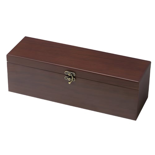 מארז עץ מהגוני מהודר ליין ואביזרים – 4 חלקים