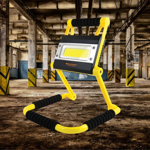 פנס LED חירום מתכוונן עם USB מבית DISCOVERY