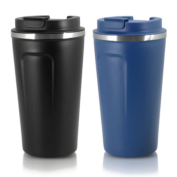 Dual-Color Insulated Travel Mug