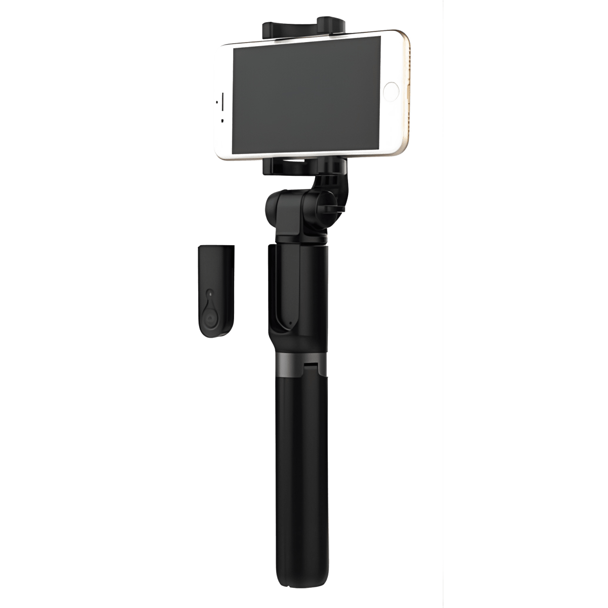 מוט סלפי משודרג עם חצובה וראש מתכוונן אלומיניום