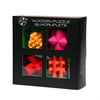 Wooden Puzzle Set - 4 Premium Blocks for Kids